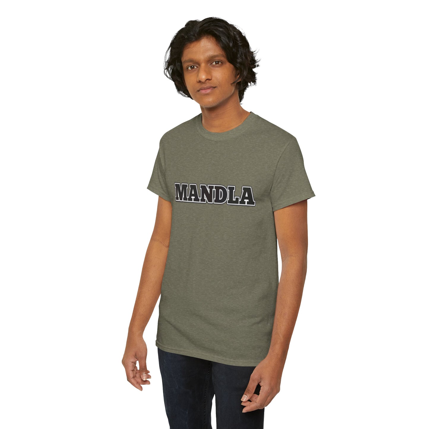 Cotton Tee with Bold Lettering for an Energetic Look