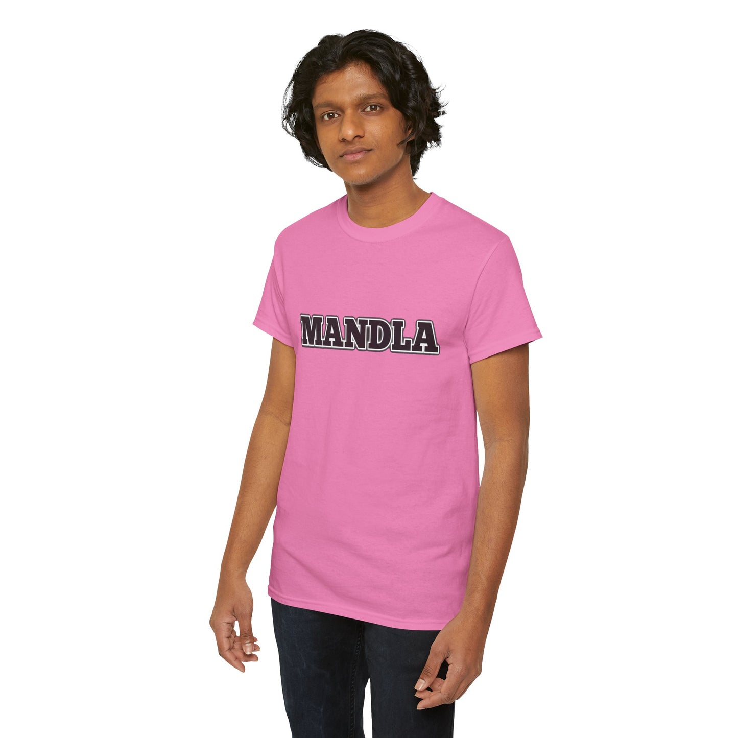 Cotton Tee with Bold Lettering for an Energetic Look