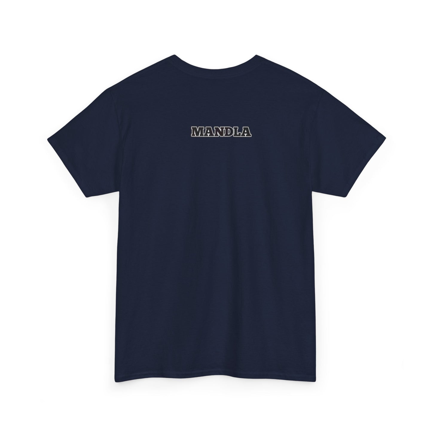 Cotton Tee with Bold Lettering for an Energetic Look