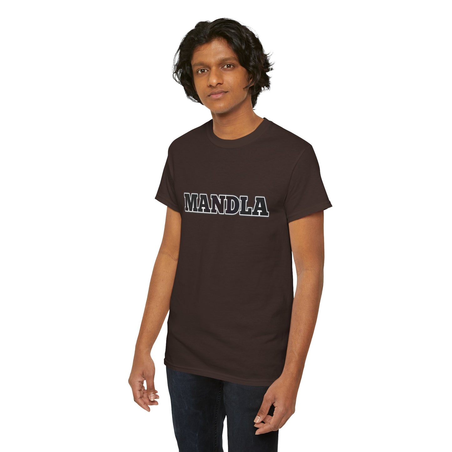 Cotton Tee with Bold Lettering for an Energetic Look