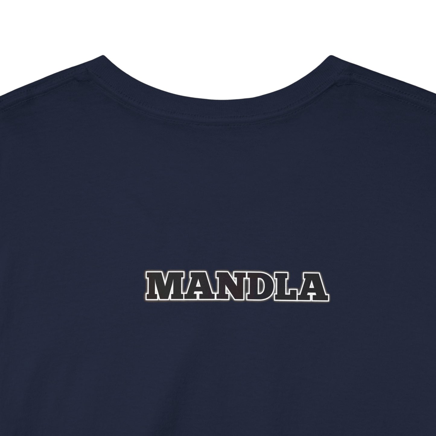 Cotton Tee with Bold Lettering for an Energetic Look