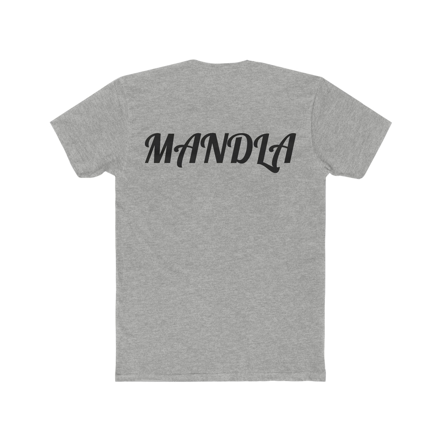 MANDLA Straight Cotton Color Crew Tee