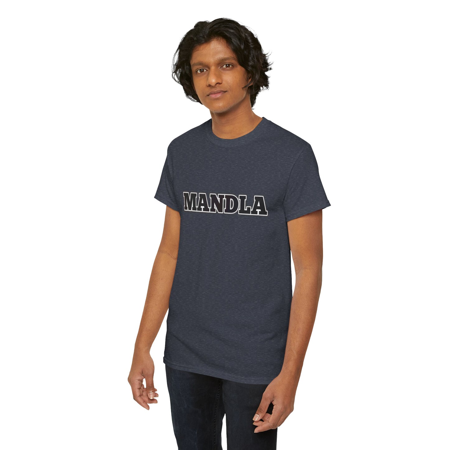 Cotton Tee with Bold Lettering for an Energetic Look
