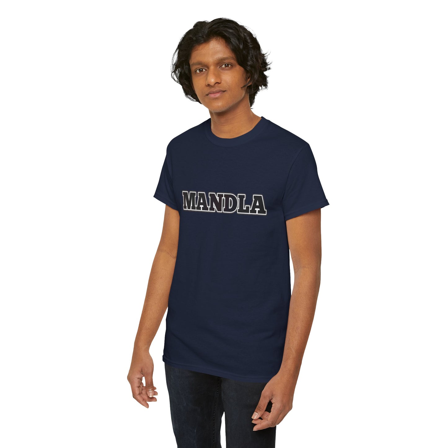 Cotton Tee with Bold Lettering for an Energetic Look