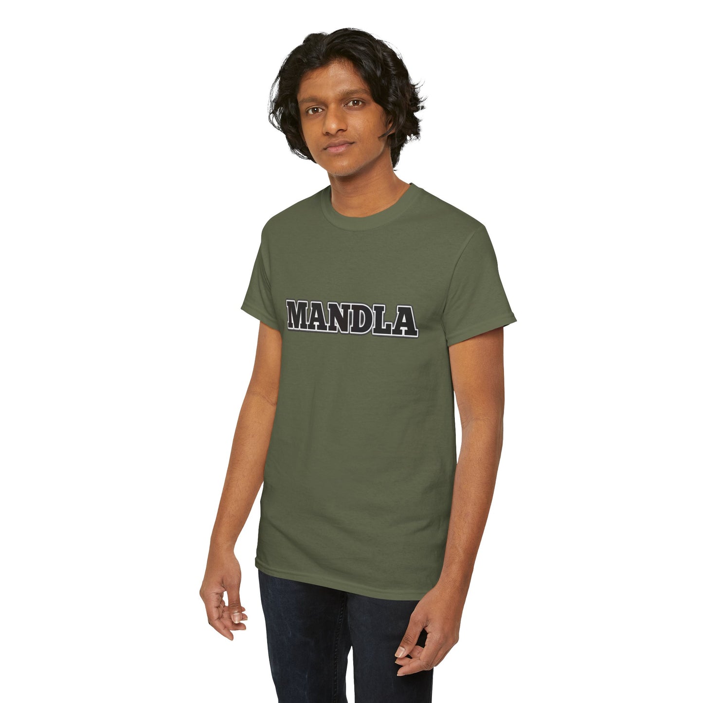 Cotton Tee with Bold Lettering for an Energetic Look