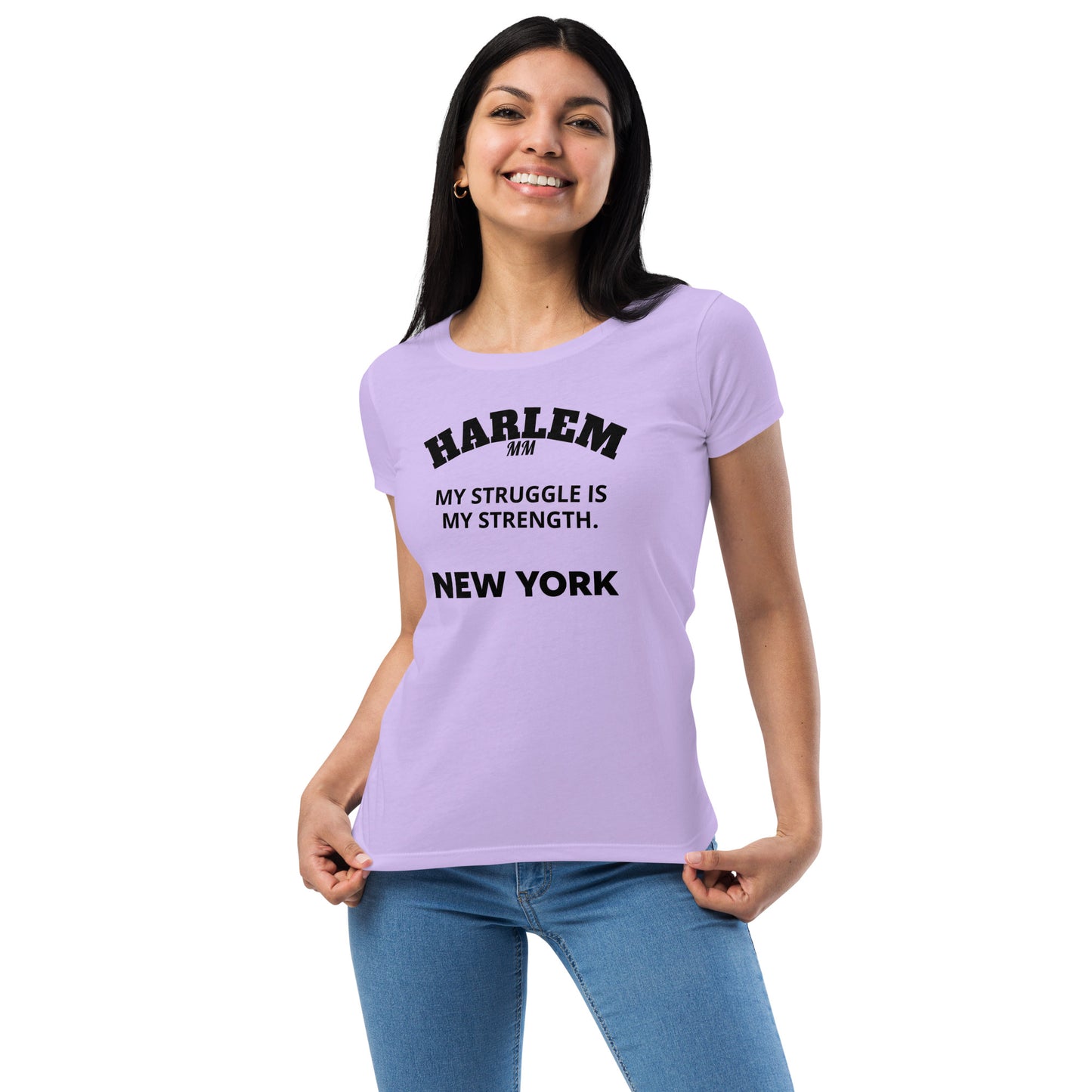 Women’s HARLEM fitted t-shirt