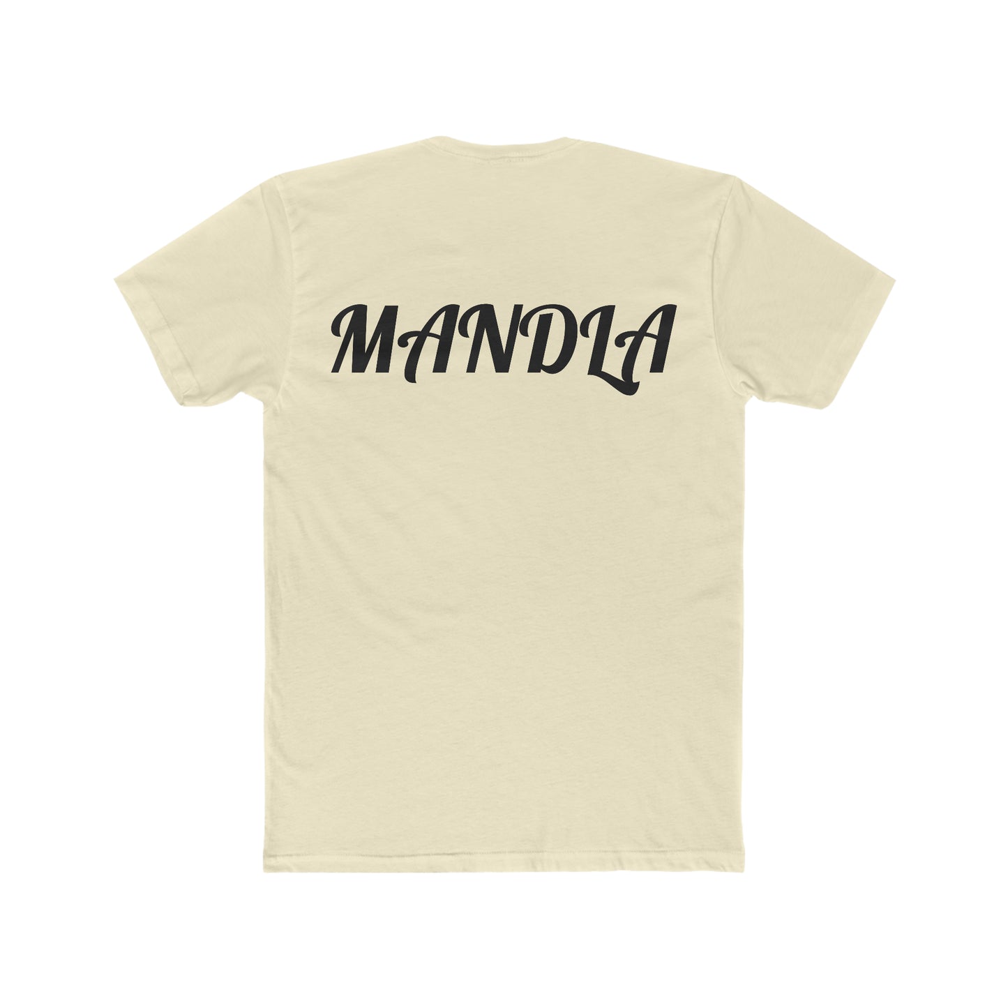 MANDLA Straight Cotton Color Crew Tee