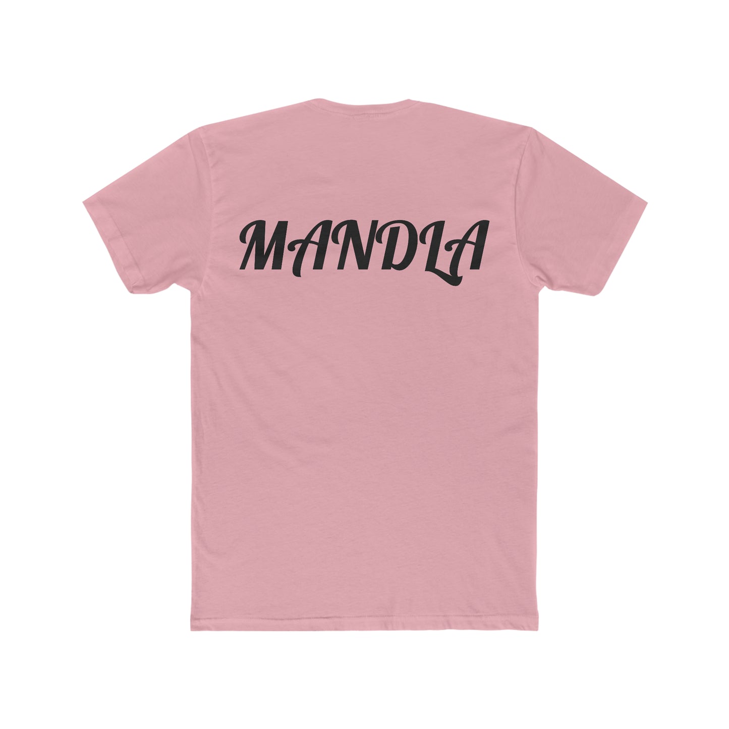 MANDLA Straight Cotton Color Crew Tee