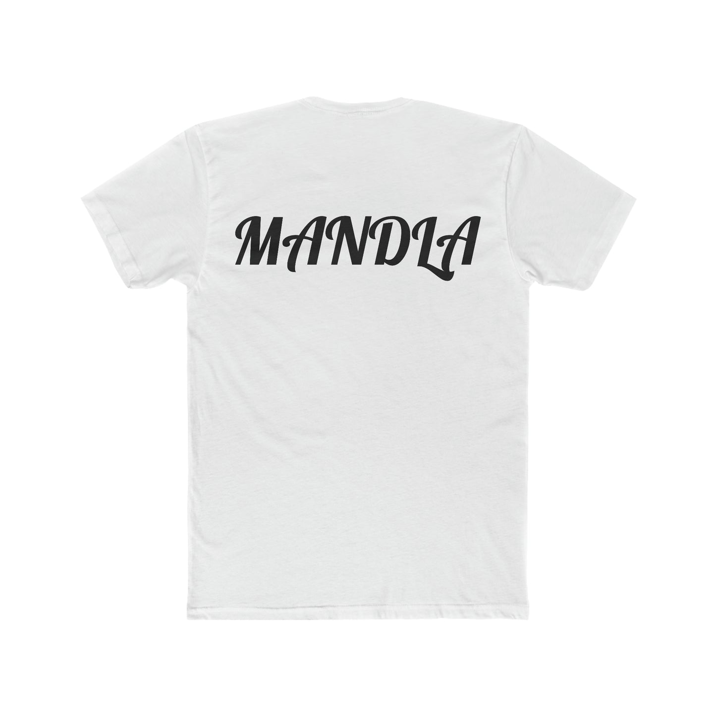 MANDLA Straight Cotton Color Crew Tee