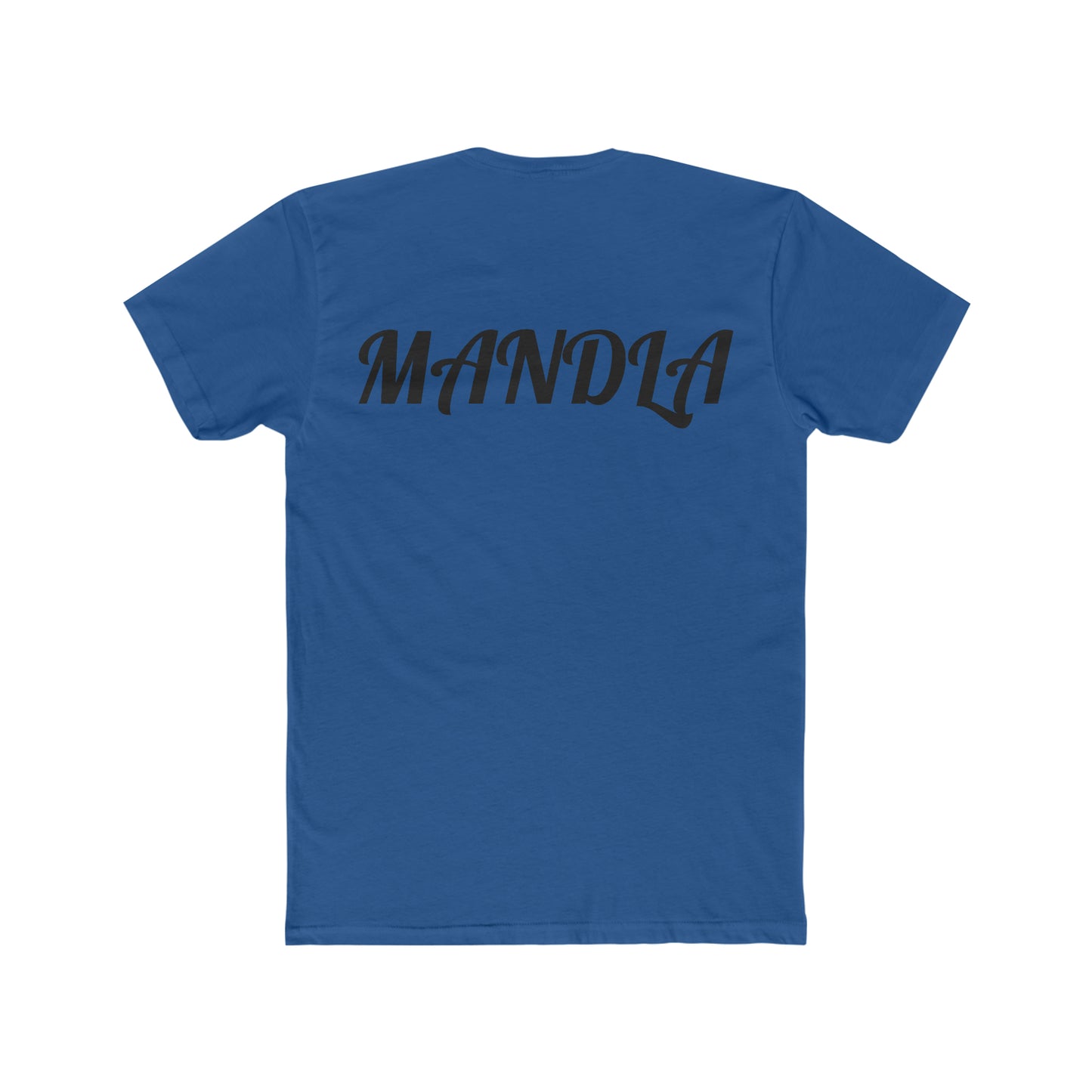 MANDLA Straight Cotton Color Crew Tee