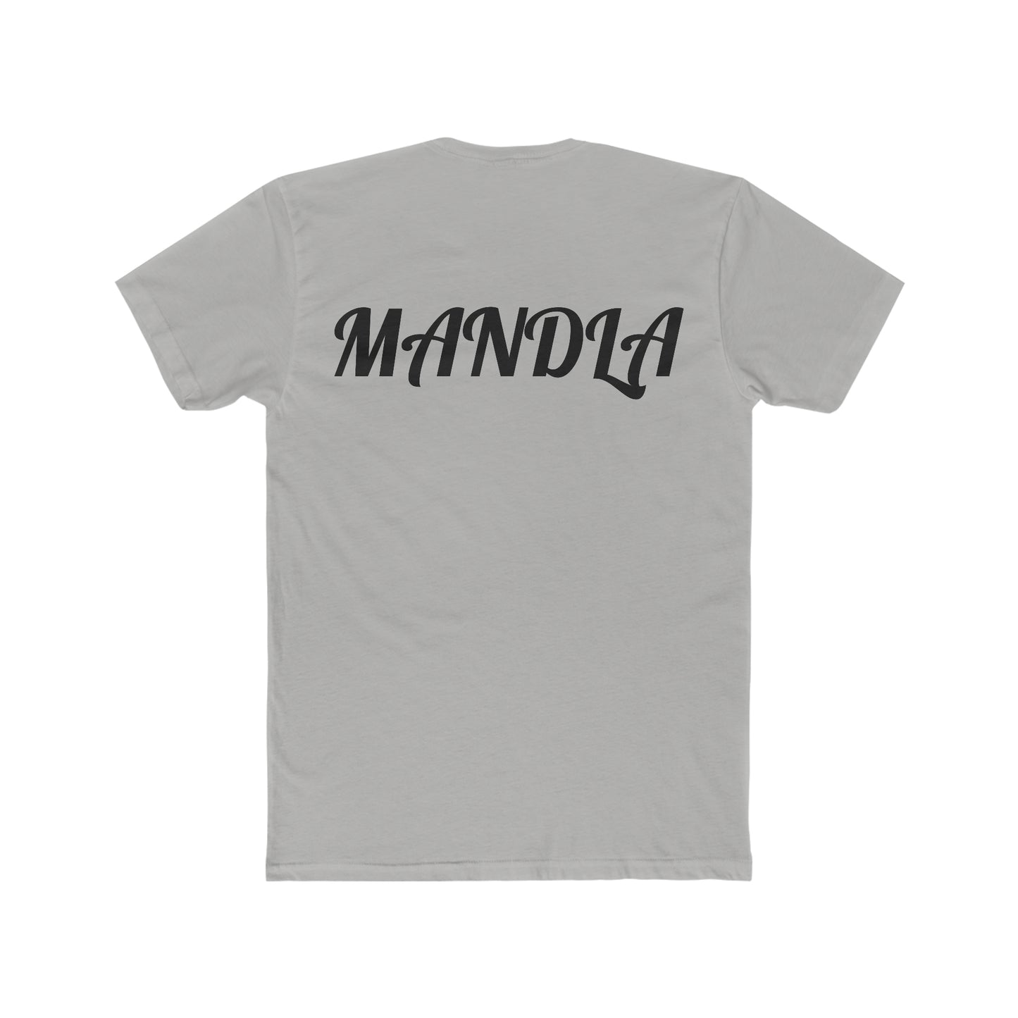 MANDLA Straight Cotton Color Crew Tee