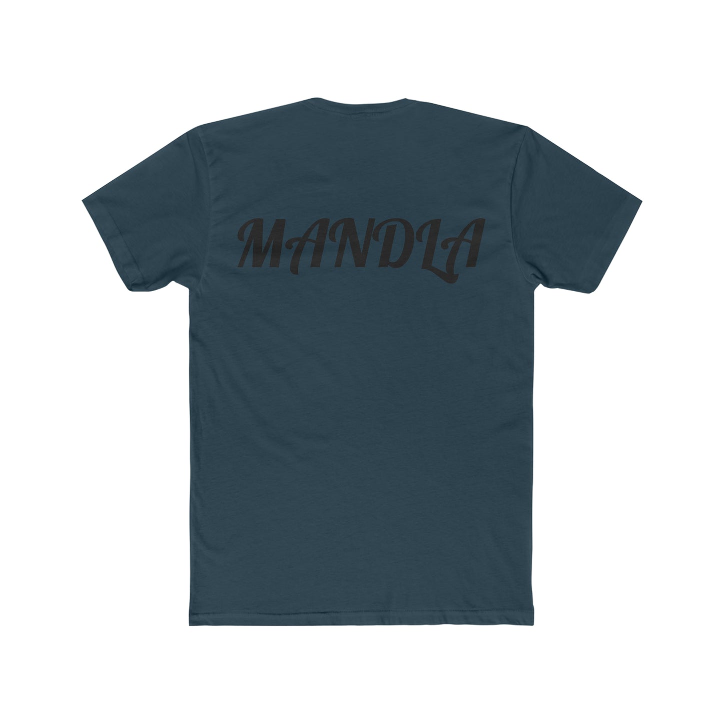 MANDLA Straight Cotton Color Crew Tee