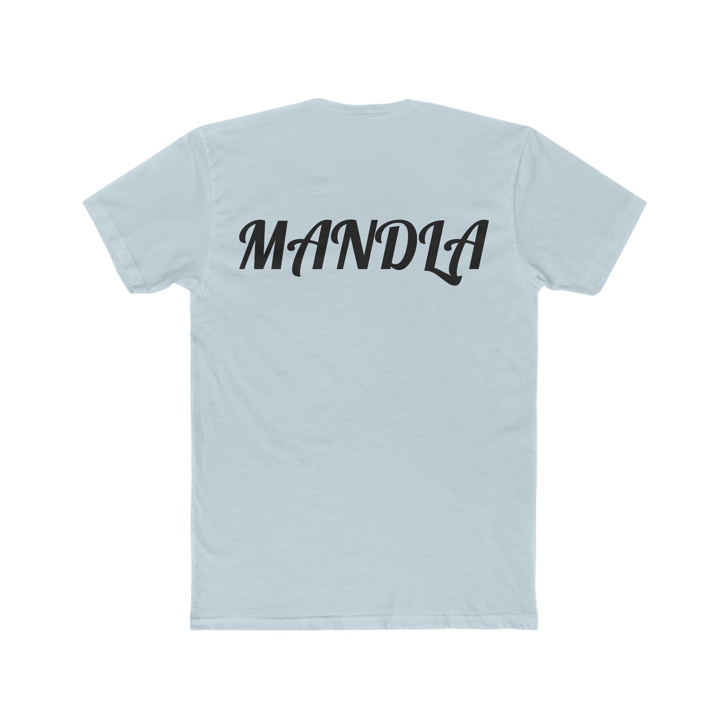 MANDLA Straight Cotton Color Crew Tee