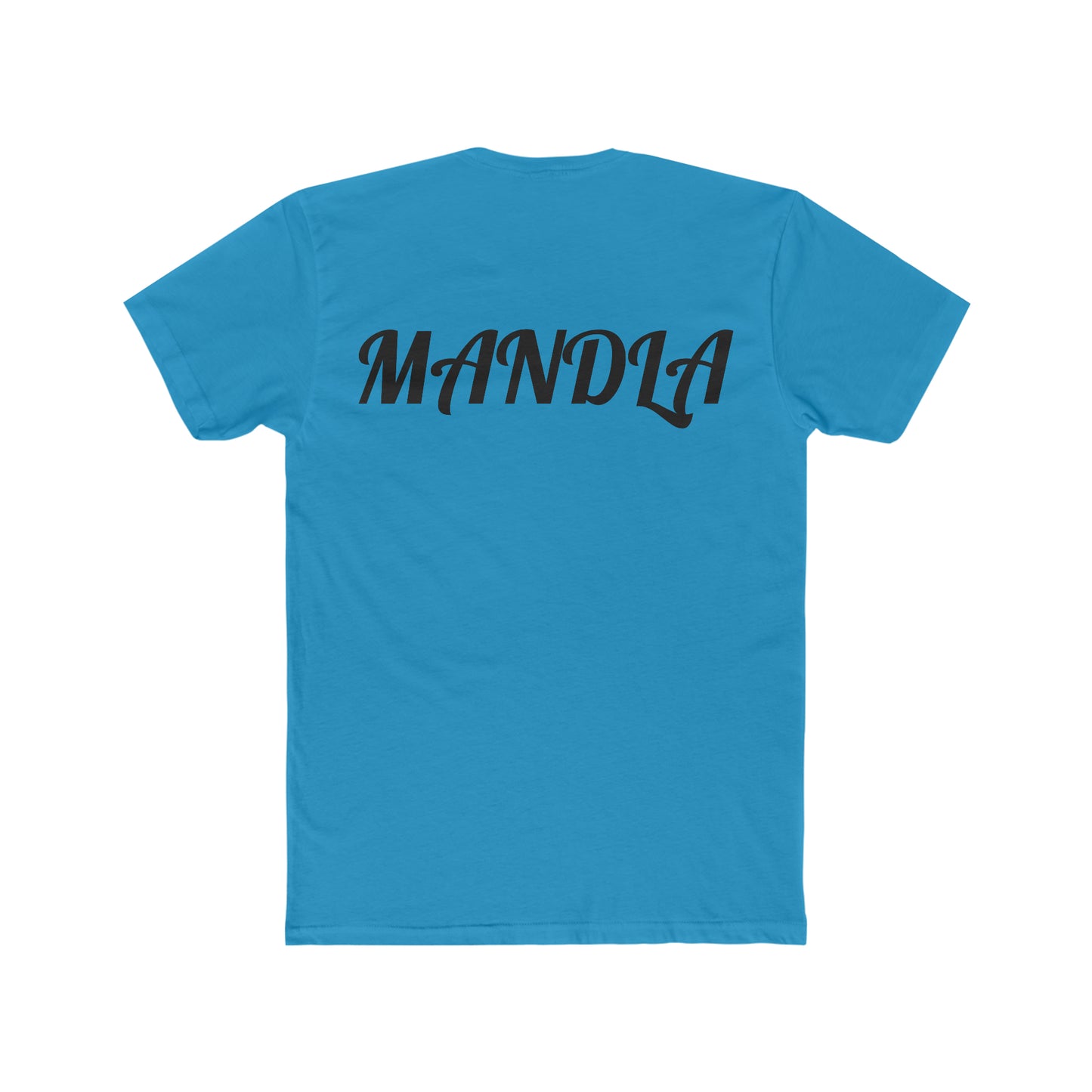 MANDLA Straight Cotton Color Crew Tee