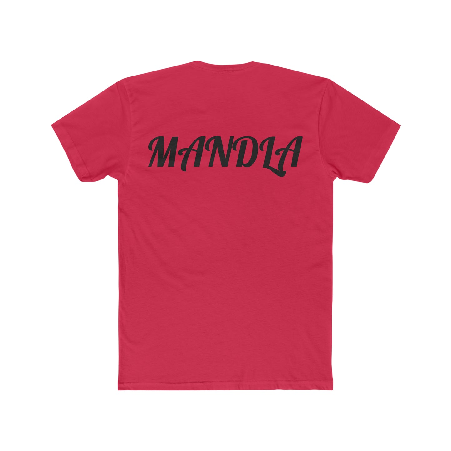 MANDLA Straight Cotton Color Crew Tee