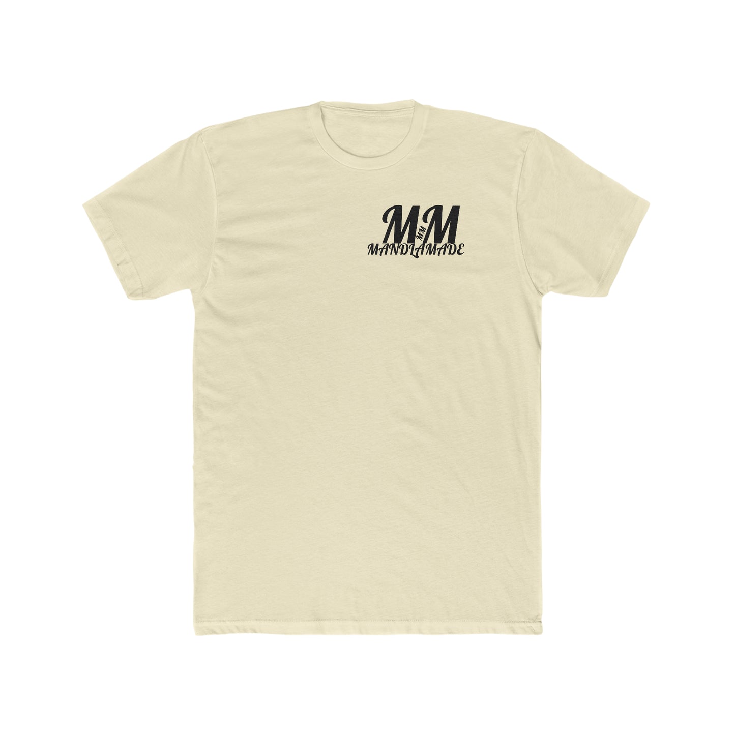 MANDLA Straight Cotton Color Crew Tee