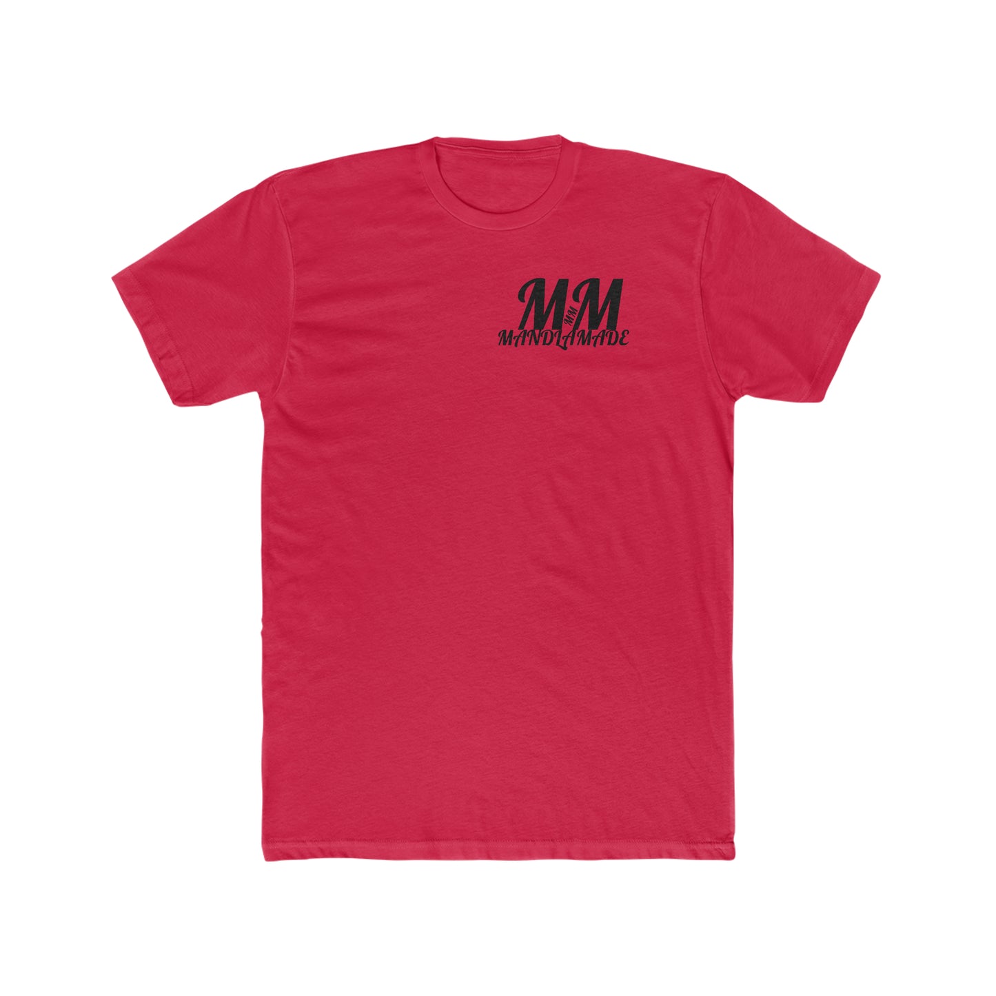 MANDLA Straight Cotton Color Crew Tee