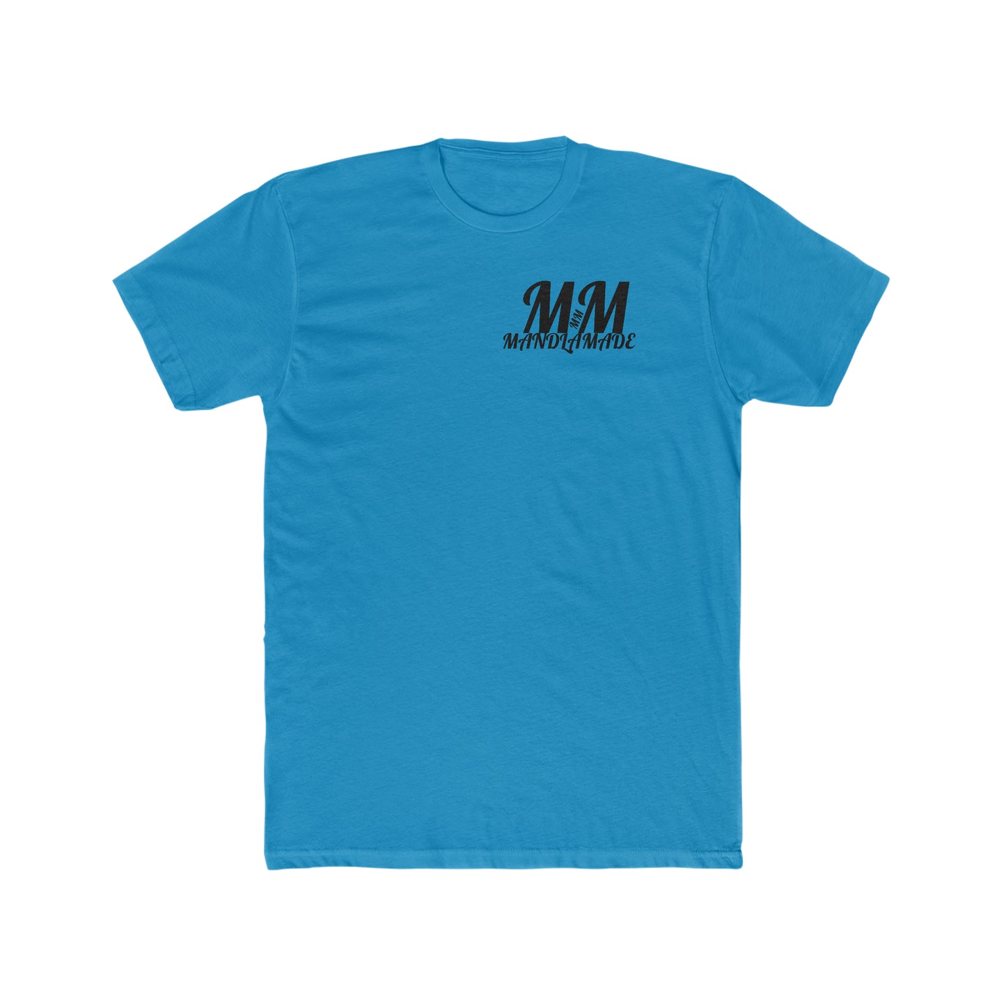 MANDLA Straight Cotton Color Crew Tee