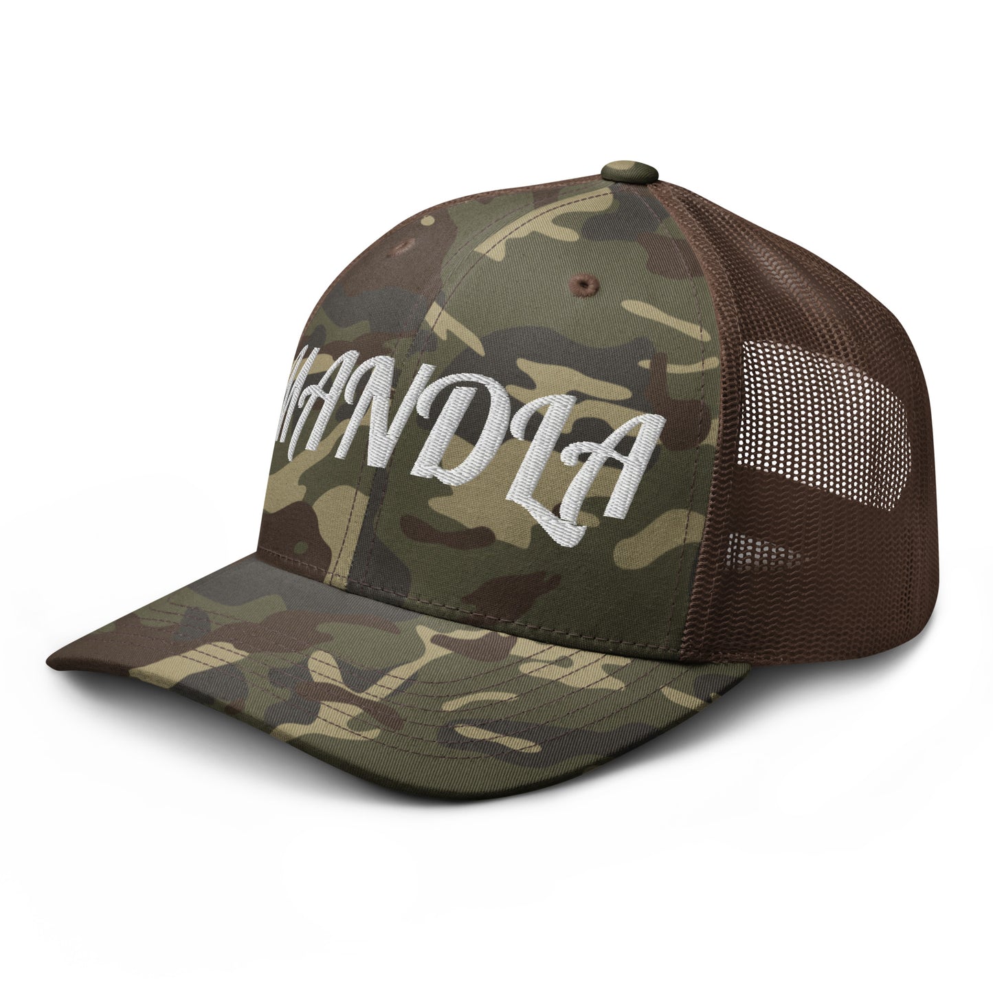 New Camouflage trucker MM hat