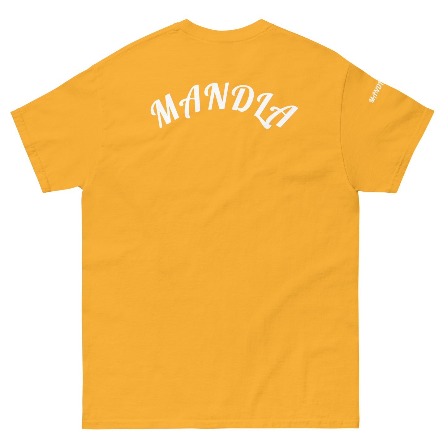 MANDLA CURVED classic color tee