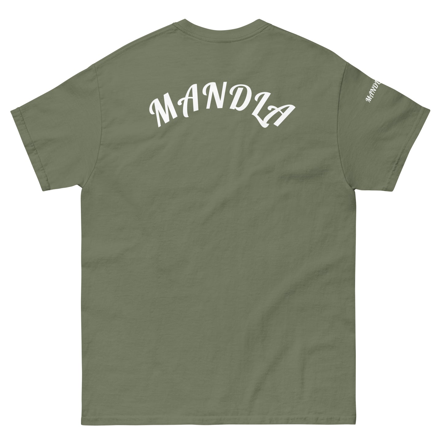 MANDLA CURVED classic color tee