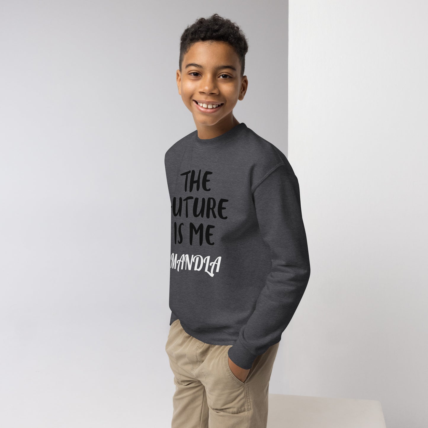 KIDS Youth future crewneck sweatshirt