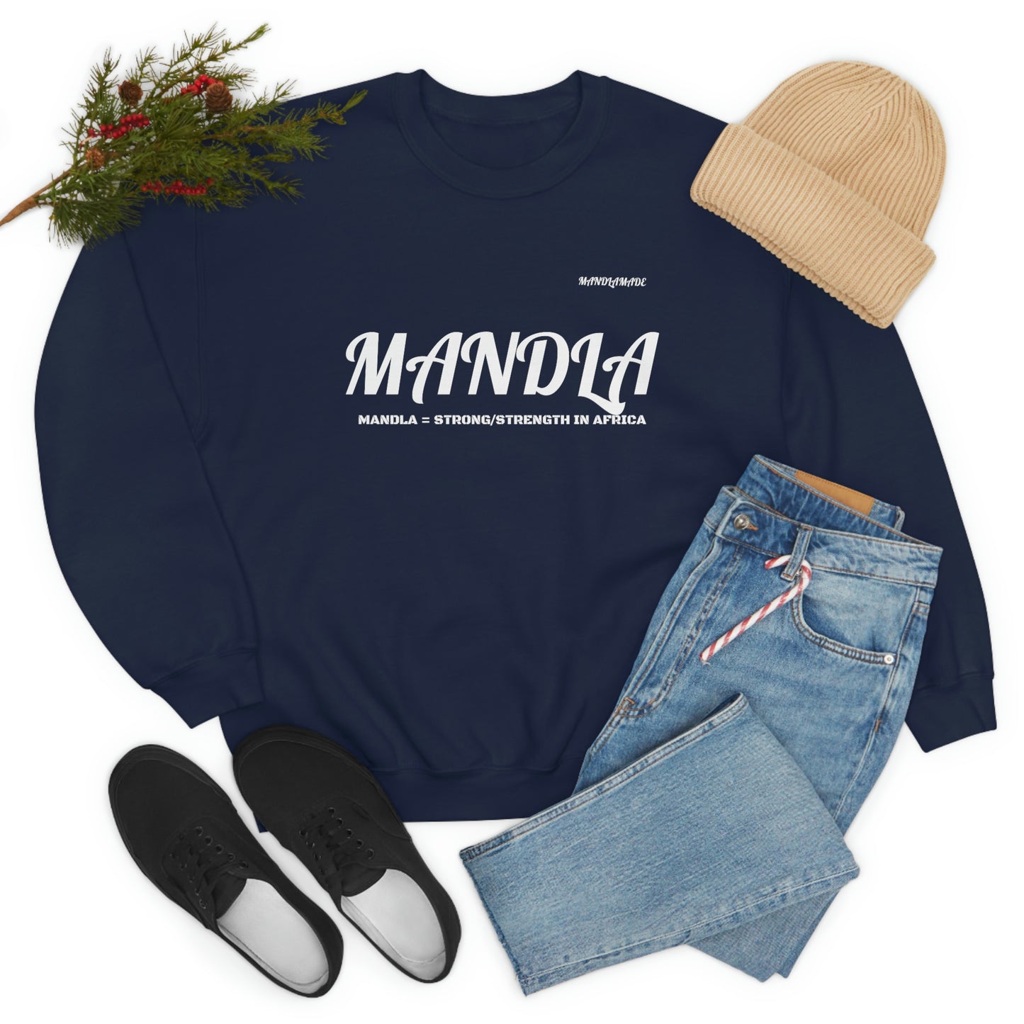 MANDLA Official Unisex Crewneck Sweatshirt