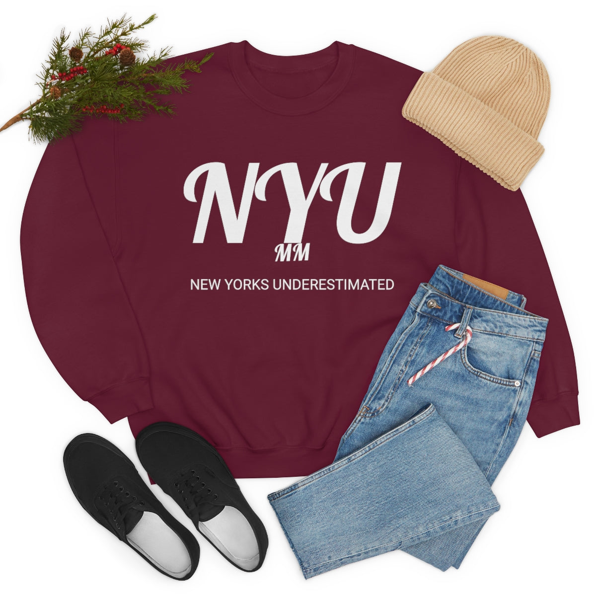 NY's UNDERESTIMATED Unisex Crewneck Sweatshirt