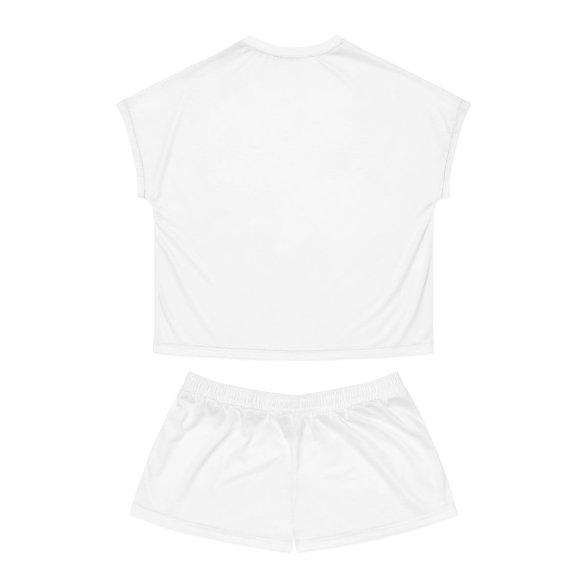 Women's white MM Short Pajama Set