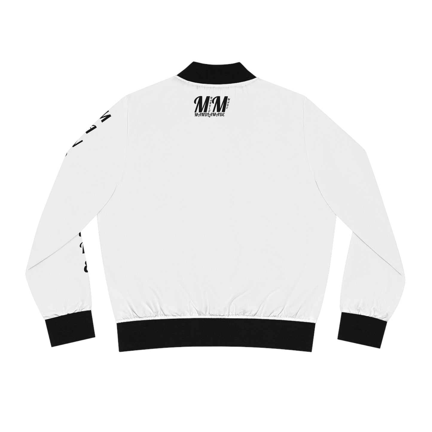 Women's White All that Bomber Jacket