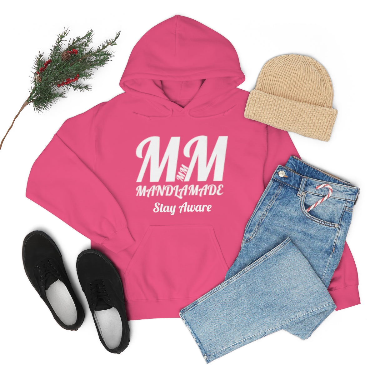 Pink Awareness Hooded Sweatshirt