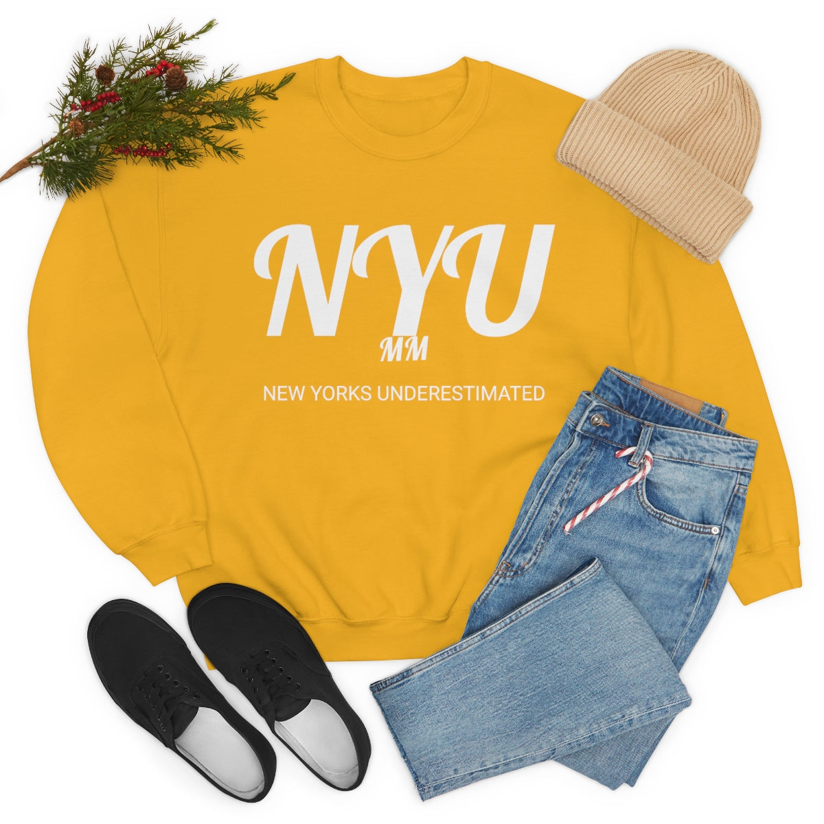 NY's UNDERESTIMATED Unisex Crewneck Sweatshirt