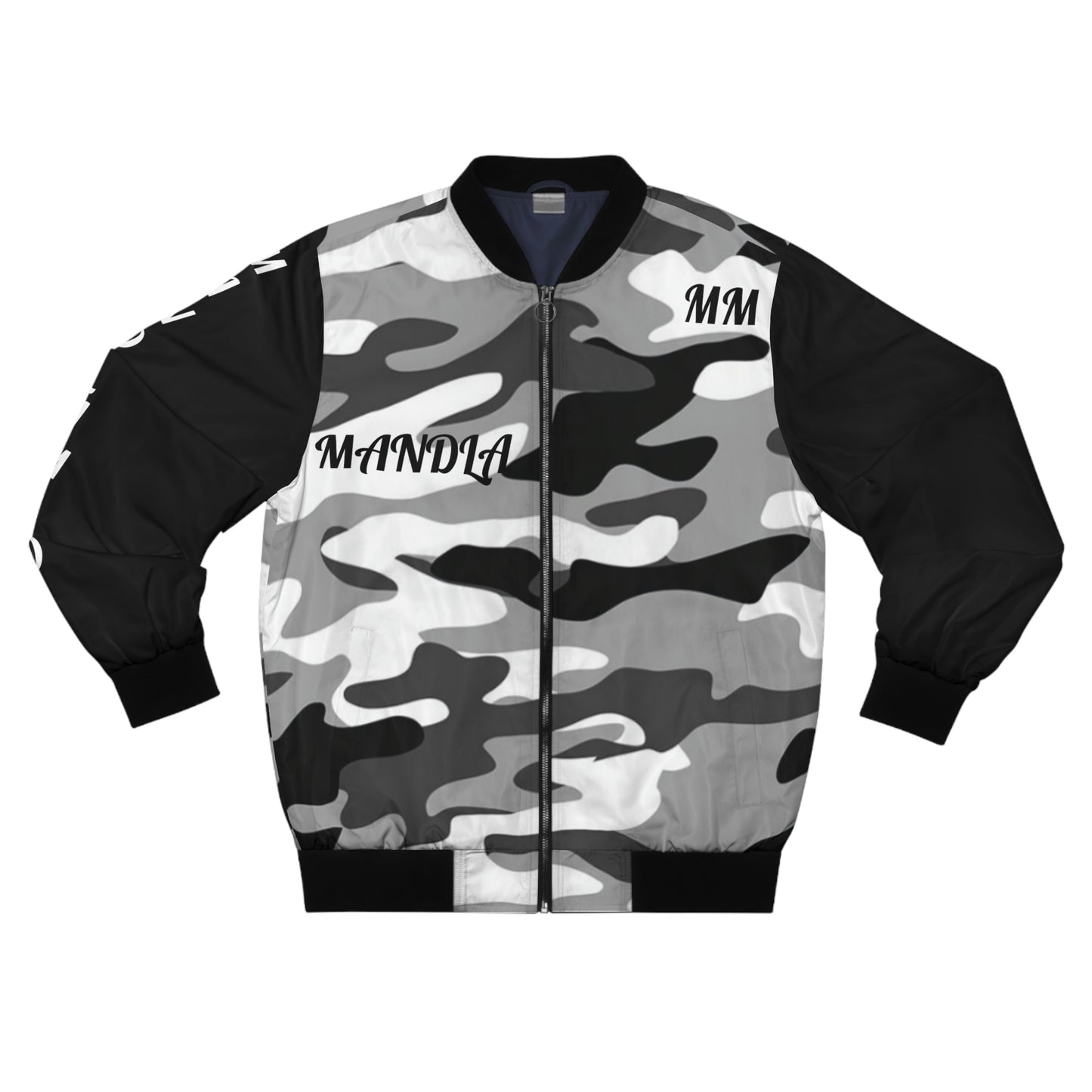 MANDLA Camo Men's Bomber Jacket