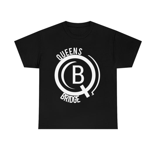 QUEENSBRIDGE BLK Cotton Tee