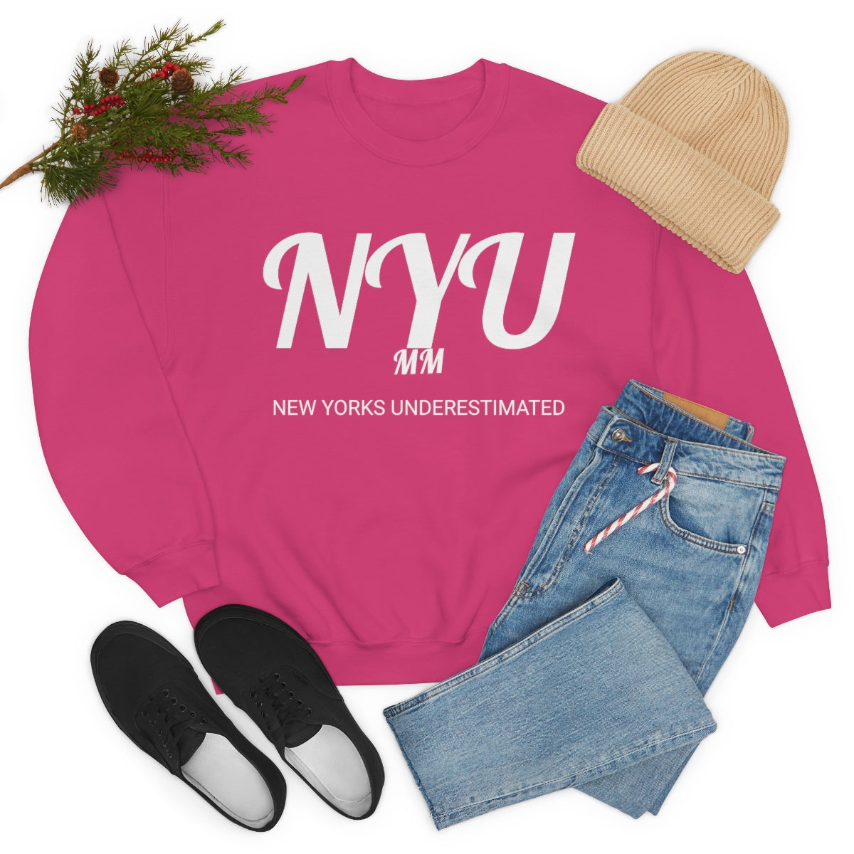 NY's UNDERESTIMATED Unisex Crewneck Sweatshirt