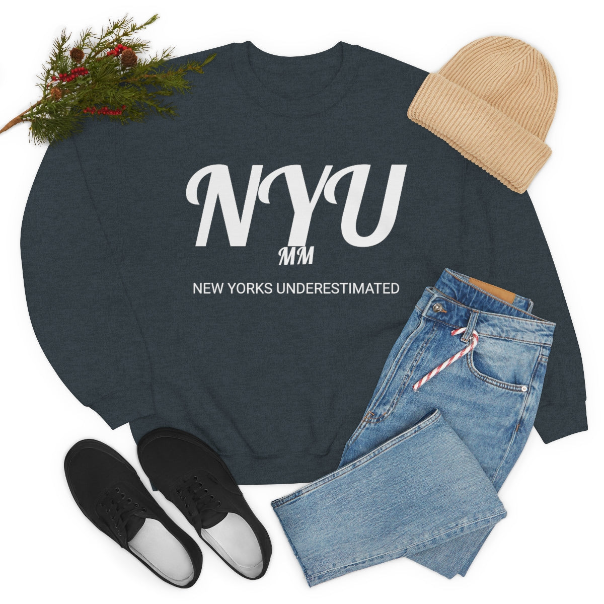 NY's UNDERESTIMATED Unisex Crewneck Sweatshirt