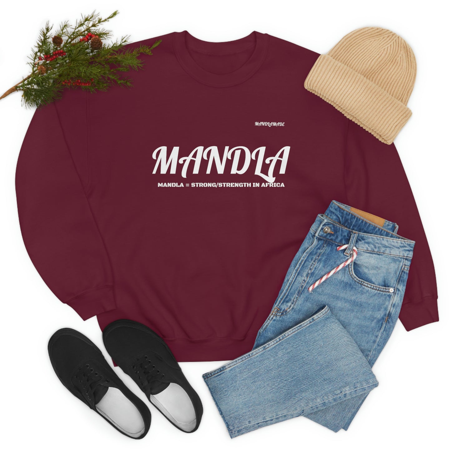 MANDLA Official Unisex Crewneck Sweatshirt