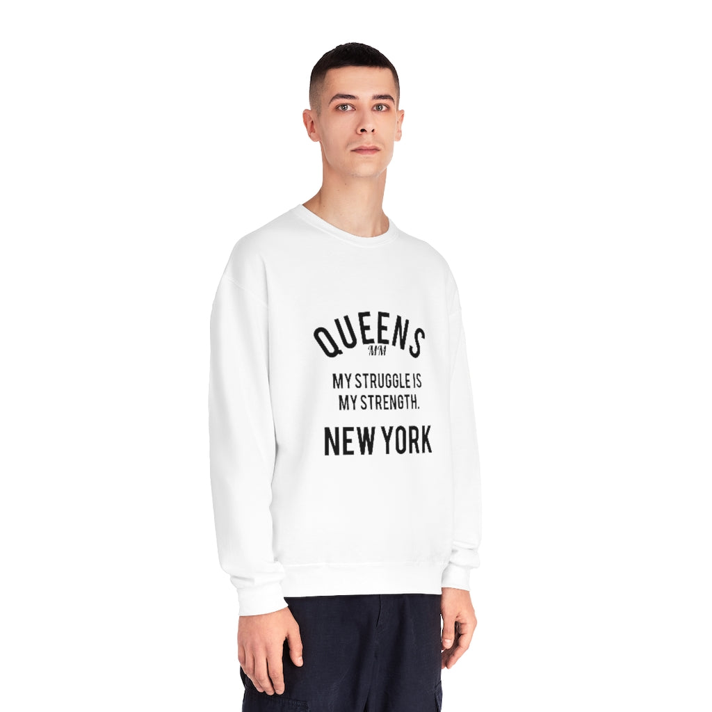 Female Queens NY Crewneck Sweatshirt