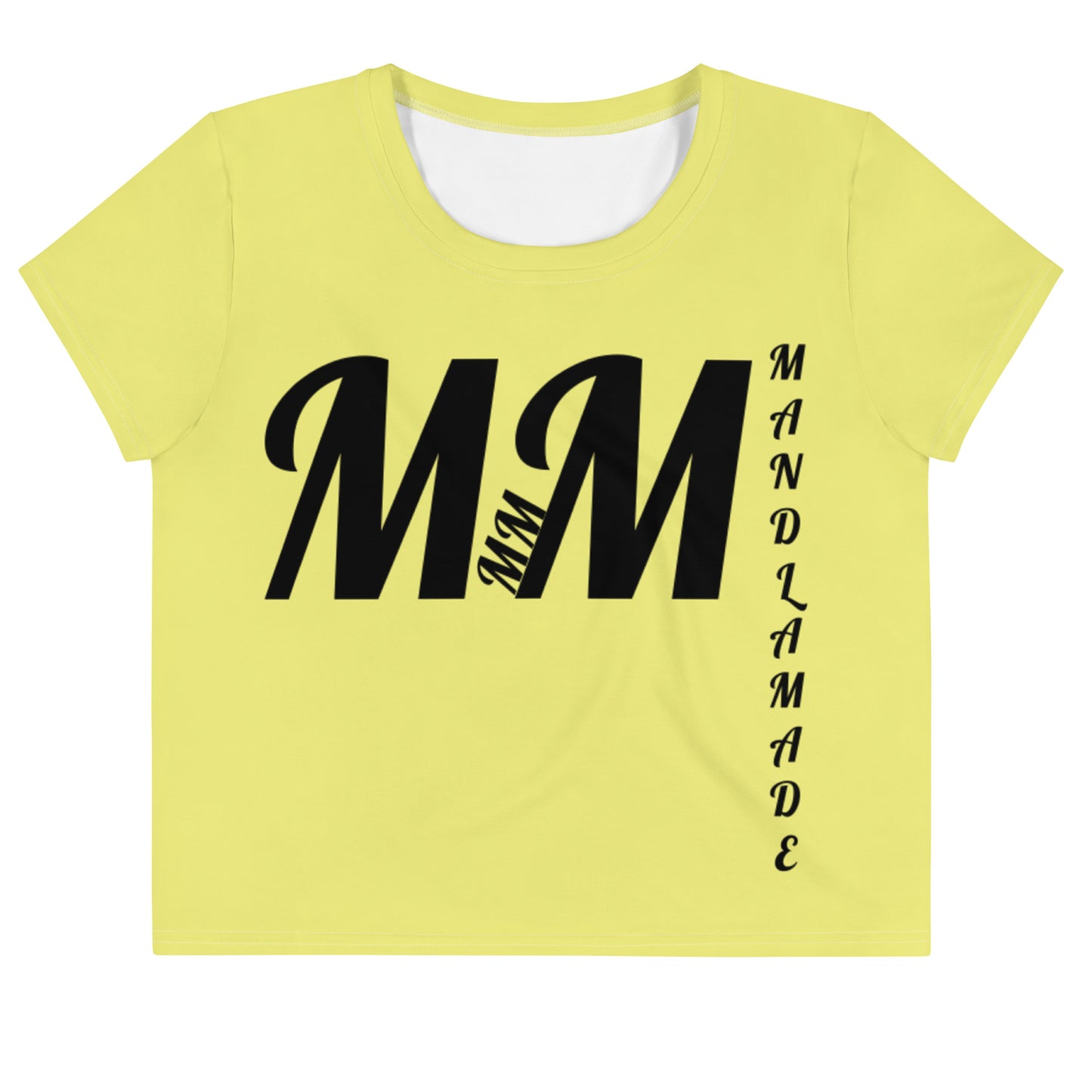 MM YELLOW COOL OUT Crop Tee