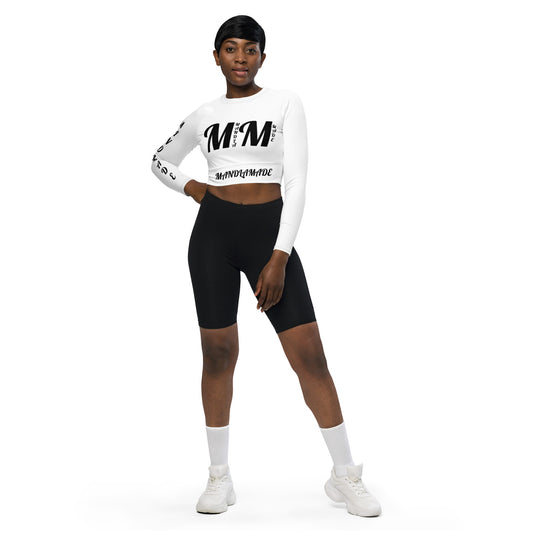 MM Kool long-sleeve crop top