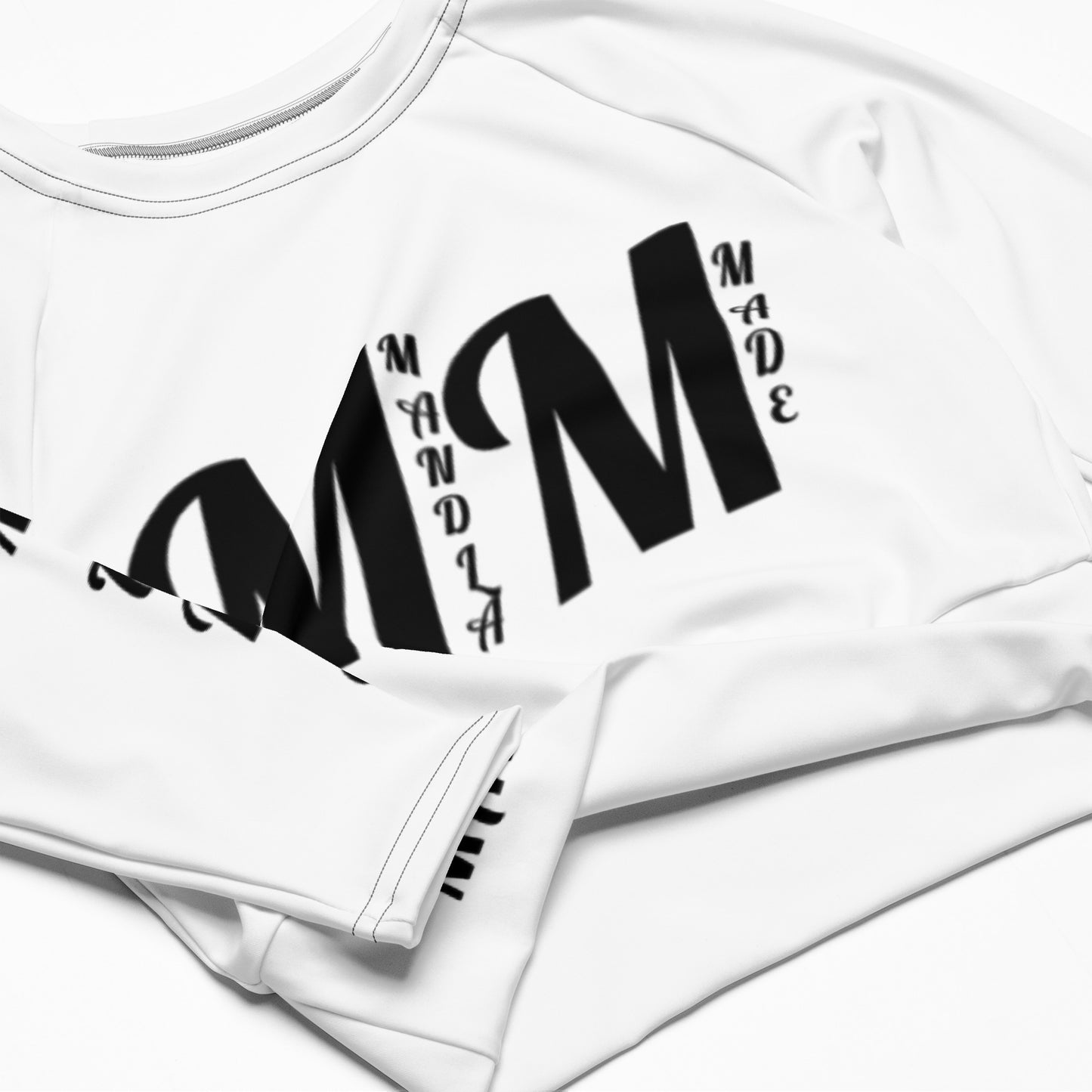 MM Kool long-sleeve crop top