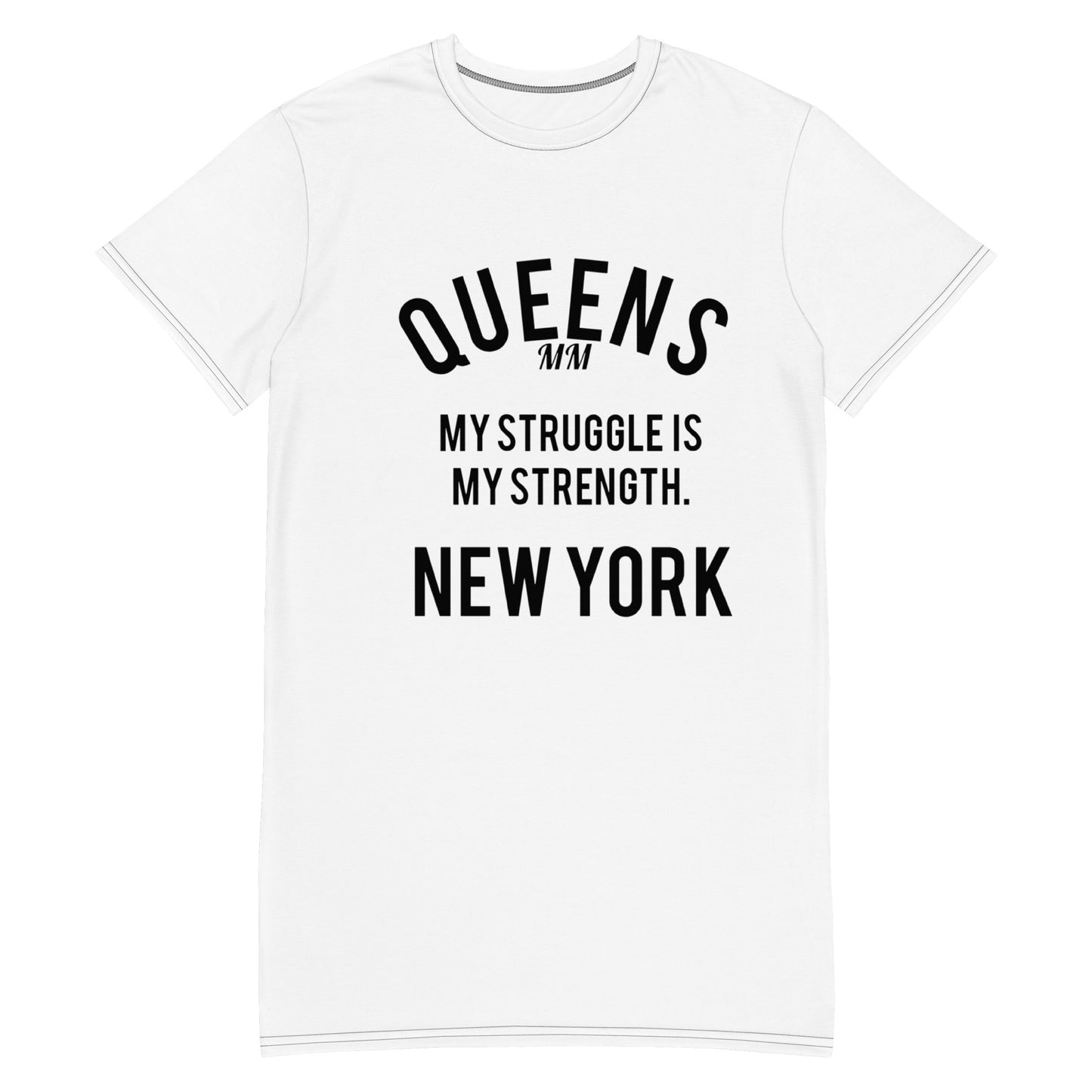 QUEENS T-shirt dress