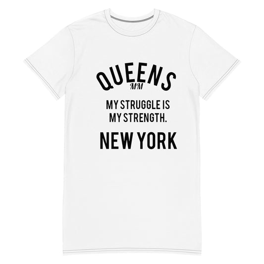 QUEENS T-shirt dress