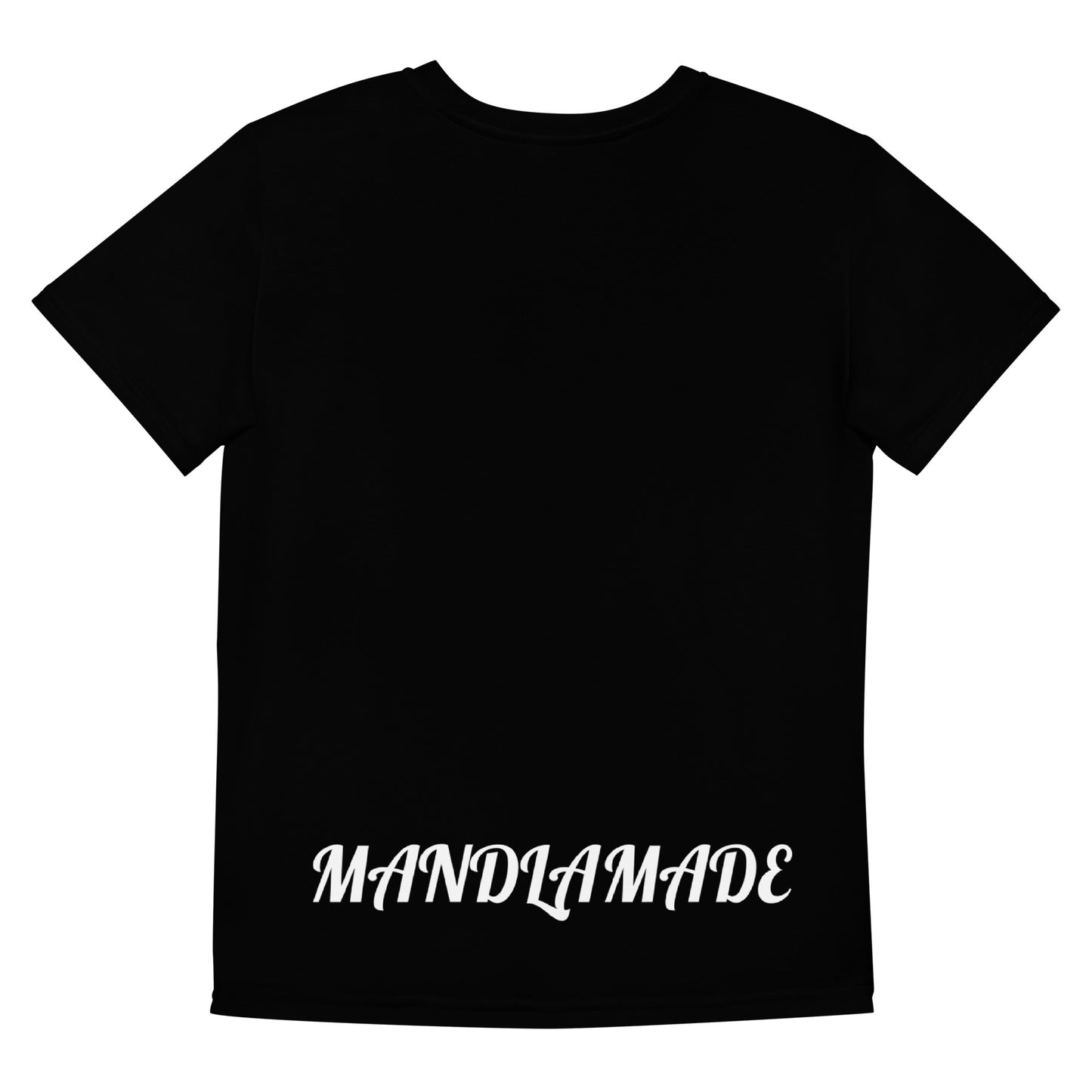 Youth Black MM crew neck t-shirt