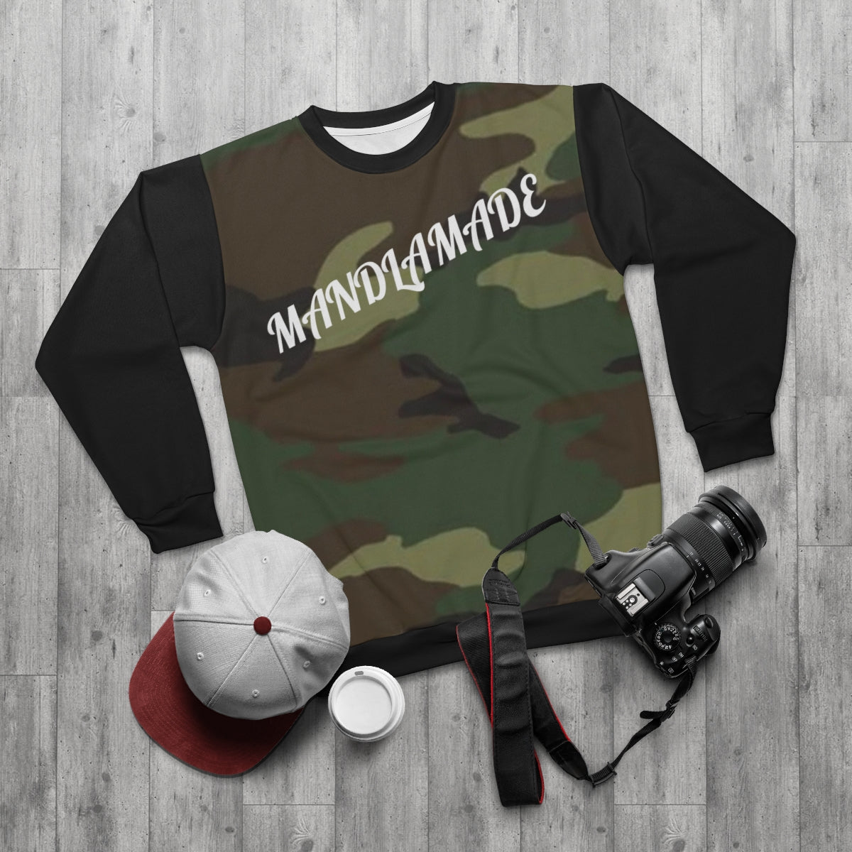 MM Green Camo Sweatshirt