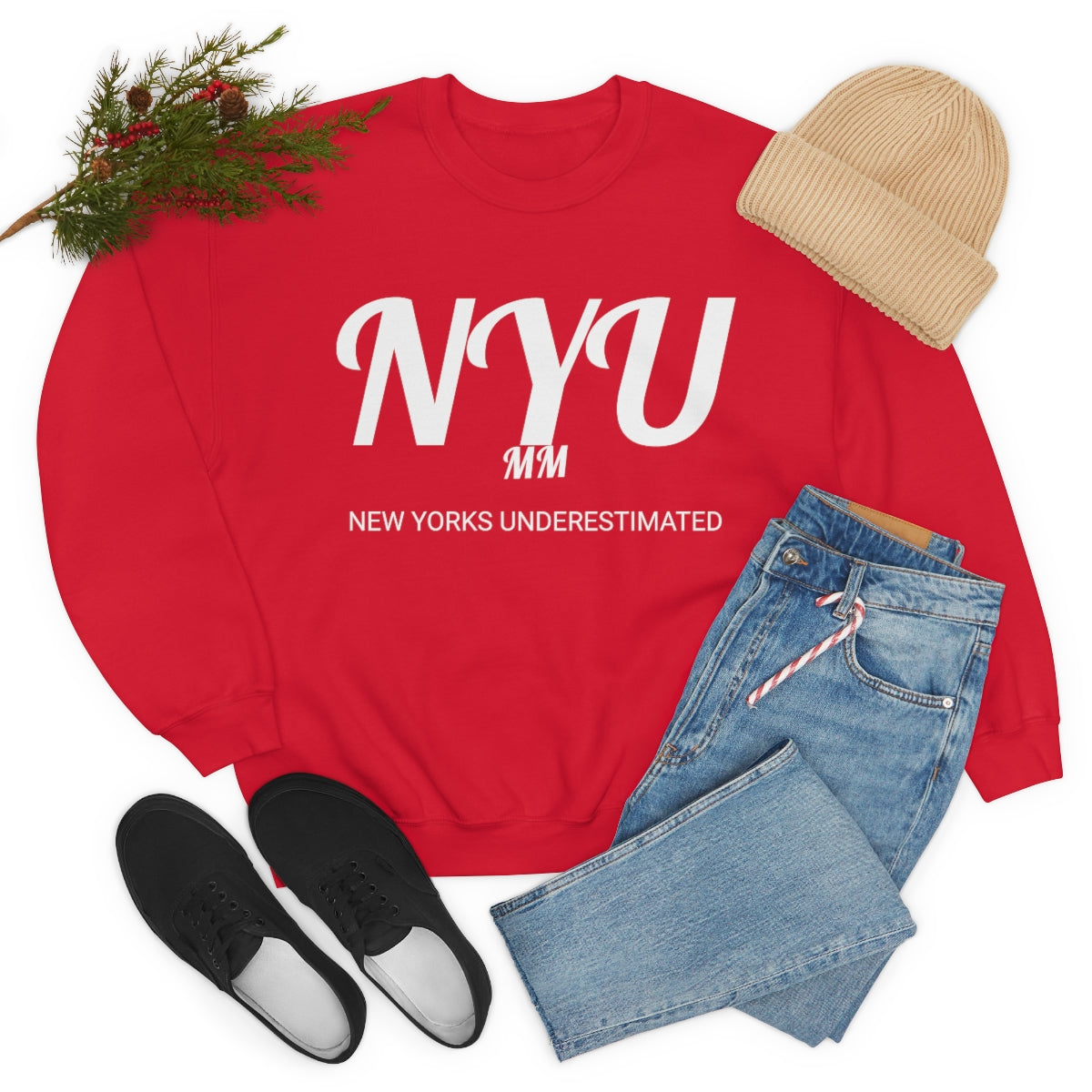 NY's UNDERESTIMATED Unisex Crewneck Sweatshirt