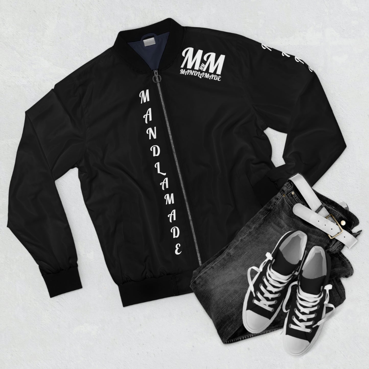 MM BLK Men's chillout Bomber Jacket