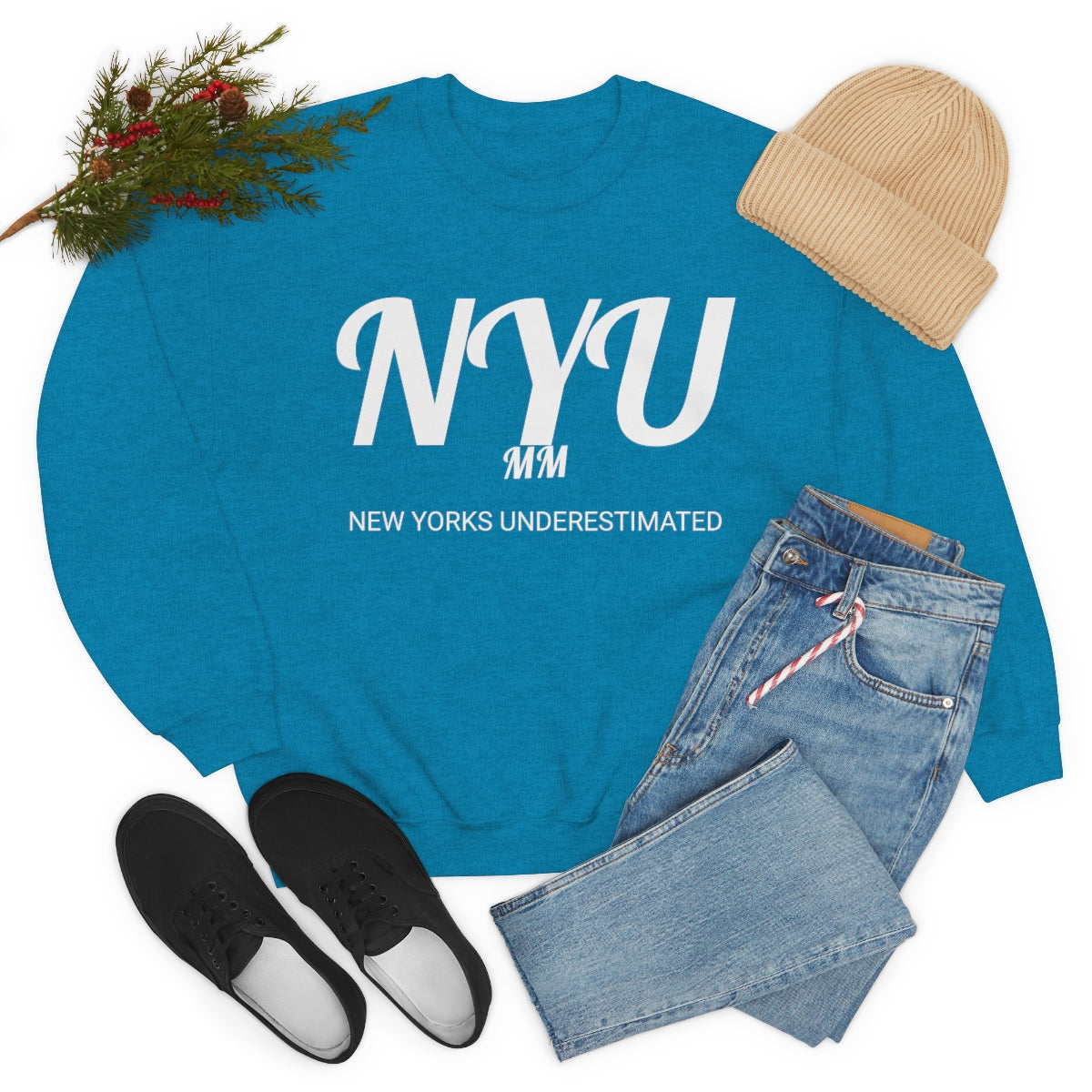 NY's UNDERESTIMATED Unisex Crewneck Sweatshirt