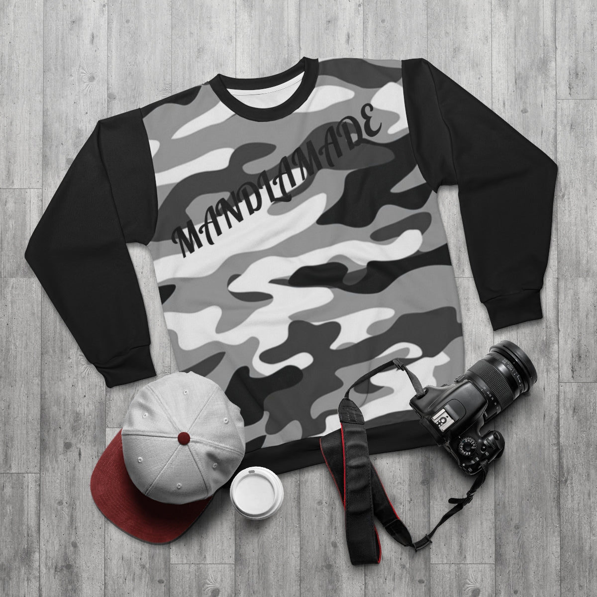 MM BW Camo Sweatshirt