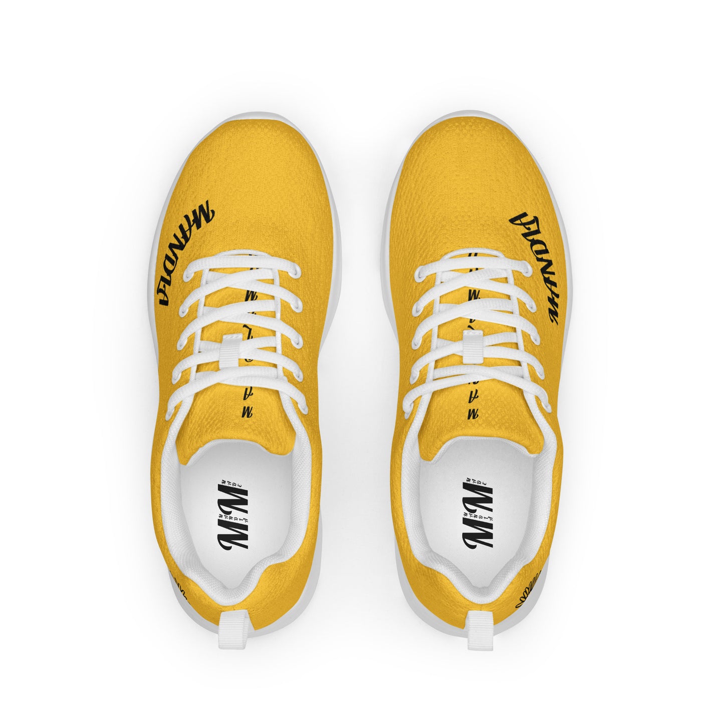 MM Female YELLOW classy athletic shoes